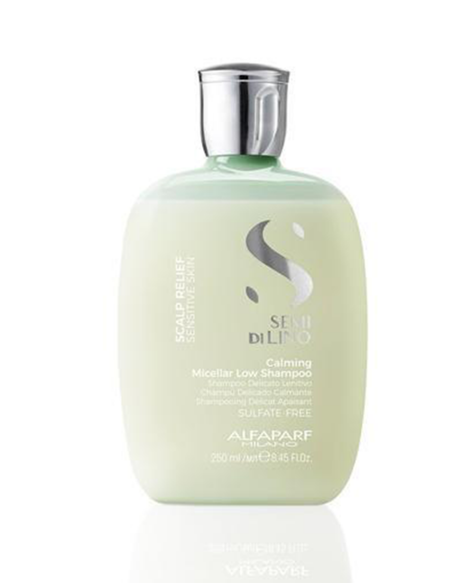 Alfaparf Milano Semi di Lino Scalp Relief Calming Micellar Low Shampoo (250ml)