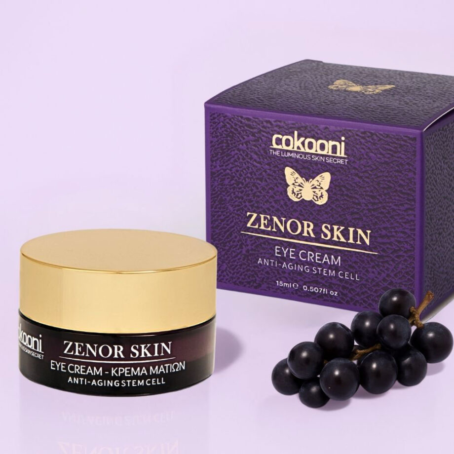 Zenor Eye Cream – Premium Κρέμα Ματιών Anti-Aging με Βλαστοκύτταρα Σταφυλιού
